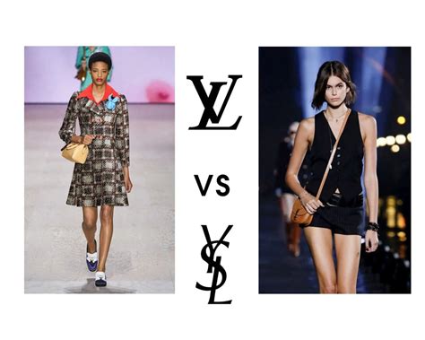 lv vs ysl|louis vuitton vs ysl brands.